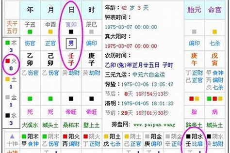 八字命盤五行|〈劍靈命理網〉八字算命解析/行運論斷